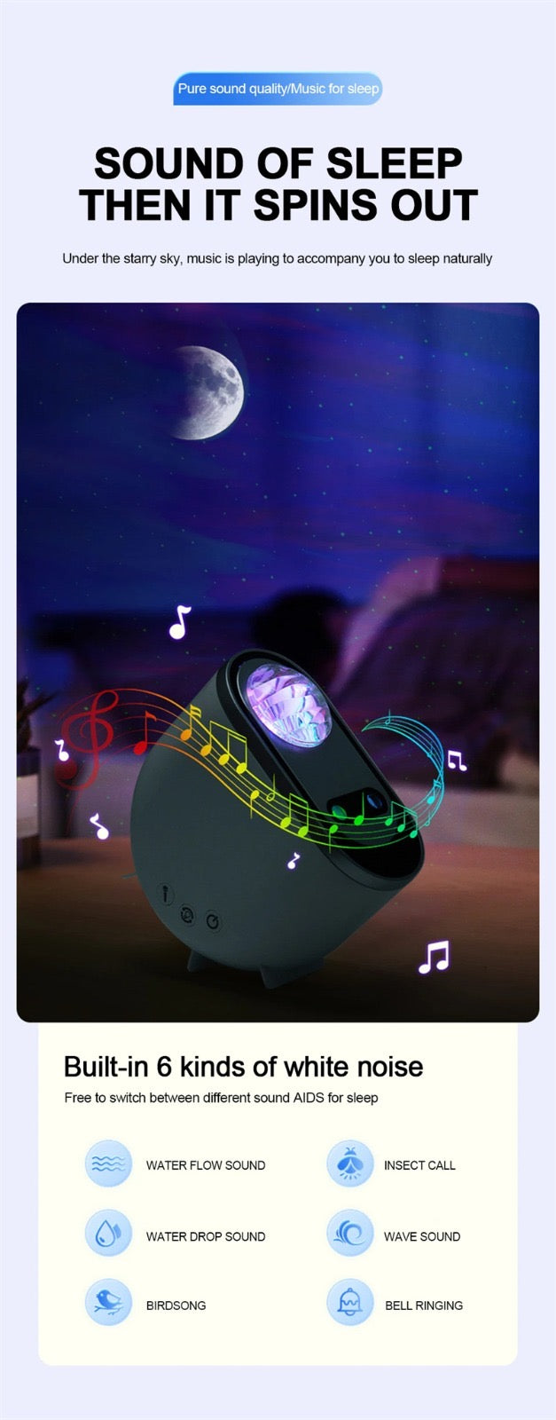 Aurora Borealis Starlight Projector