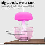 Cloud Rain Jellyfish Humidifier – Ultrasonic Aroma Diffuser with 7-Color Ambient Light