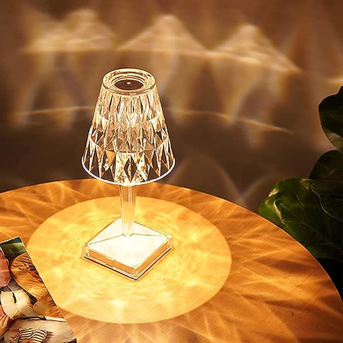 Crystal Touch Table Lamp