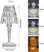 Crystal Touch Table Lamp