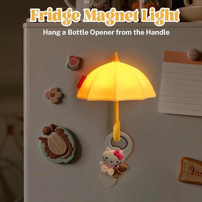 Mini Umbrella Magnetic Silicone Light