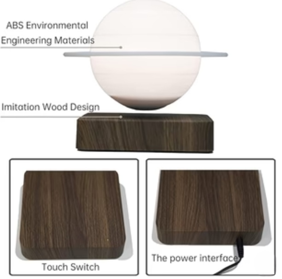 Levitating Moon Lamp – Floating LED Night Light