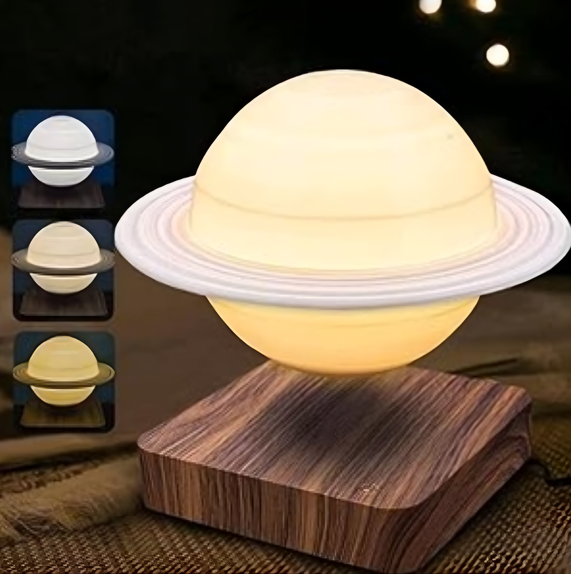 Levitating Moon Lamp – Floating LED Night Light