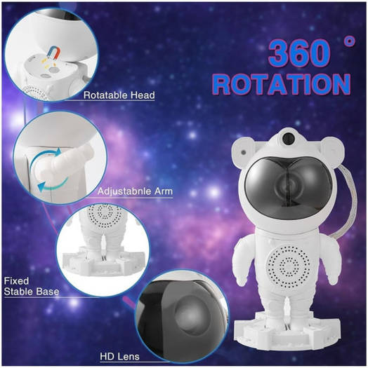 Astronaut Galaxy Projector
