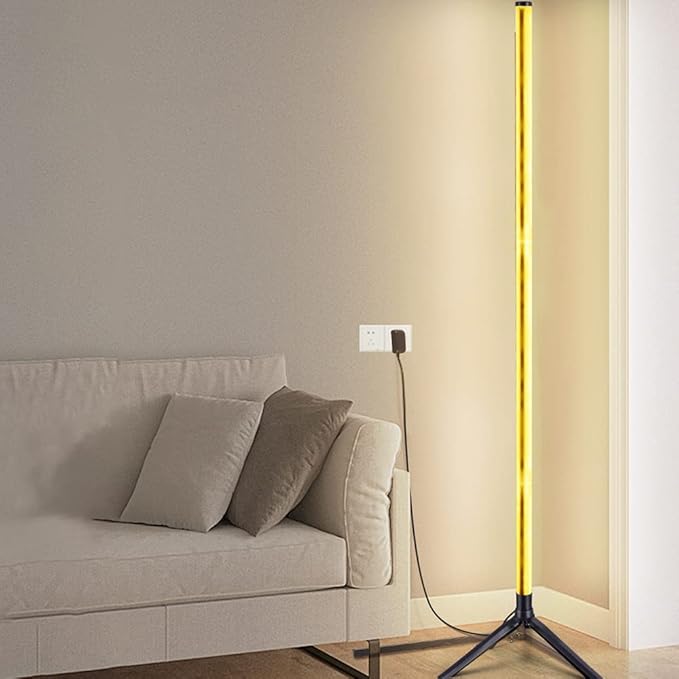 Space-Saving RGB LED Floor Lamp (USB Powered)