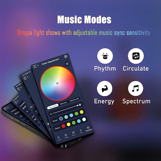 Space-Saving RGB LED Floor Lamp (USB Powered)
